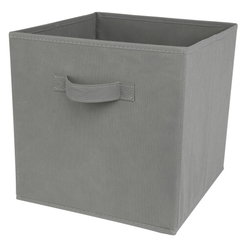 Charles Jacobs (Grey, 6pcs) Charles Jacobs Fabric Storage Boxes for Cube Units 2