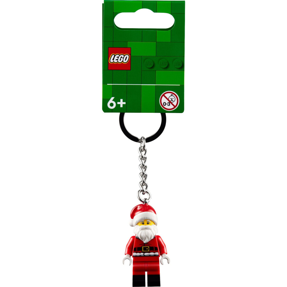 LEGO City Santa Minifigure Keyring 854201