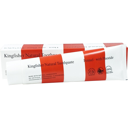 Kingfisher Kingfisher Fennel with Fluoride Toothpaste 100ml
