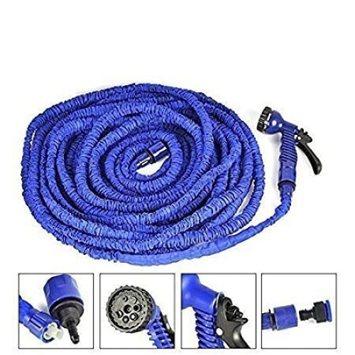 (200FT, Blue) Expanding Garden Water Hose Pipe with 7 Function 2