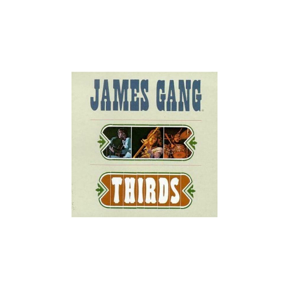 Cd James Gang Thirds