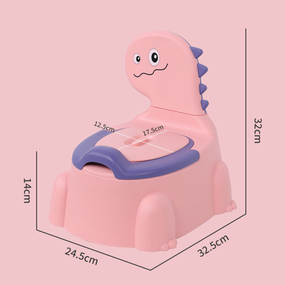 Mdsrjone ( Pink) Potty Toilet Potties Training Chair Seat Baby Kids Boys Girls Children 1-6 Old