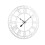 Living And Home 80CM Large Metal Roman Numeral Skeleton Wall Clock 5