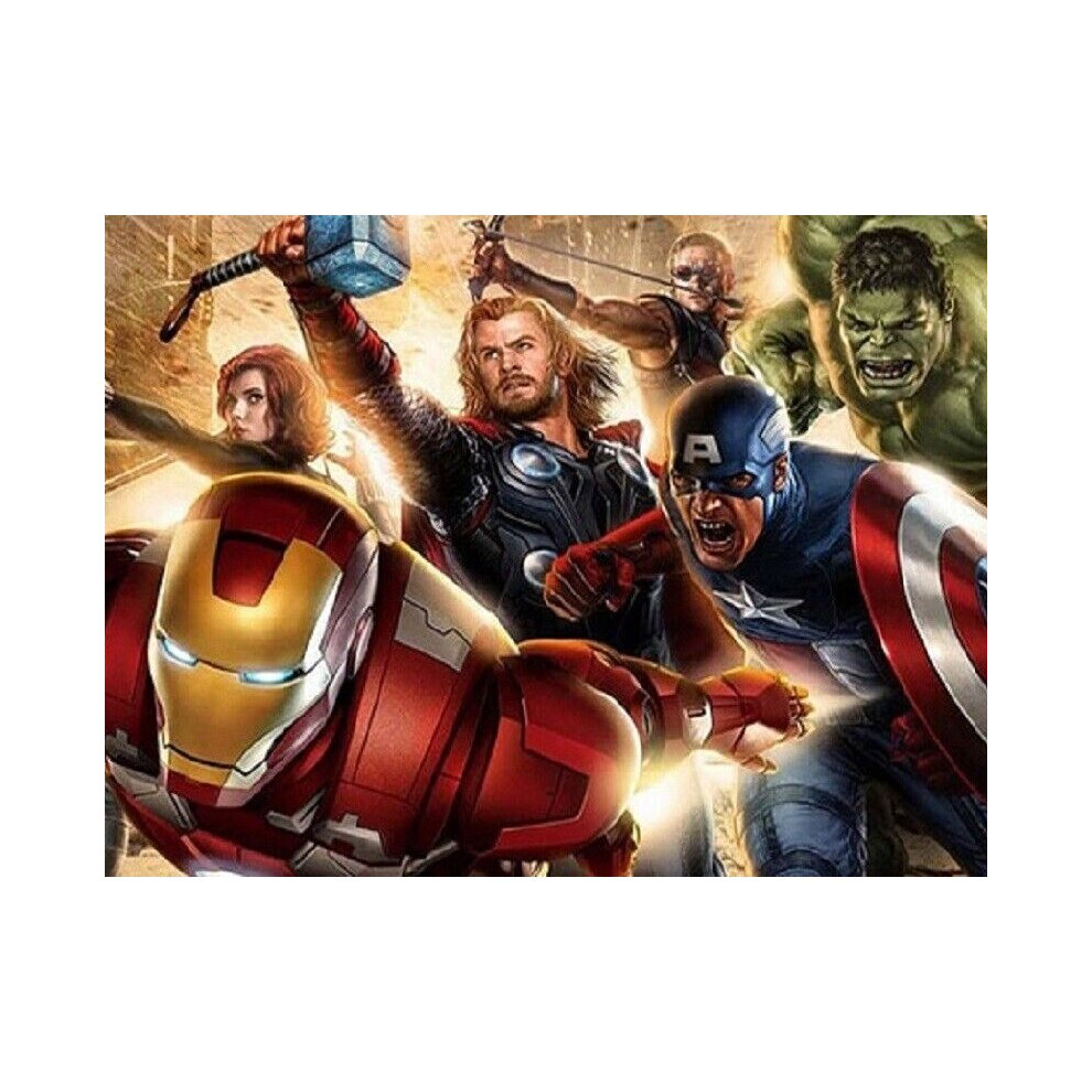 Srj Star (The Avengers) Full Drill 5D Diamond Painting Embroidery Picture Art Cross Stitch Diy Kit