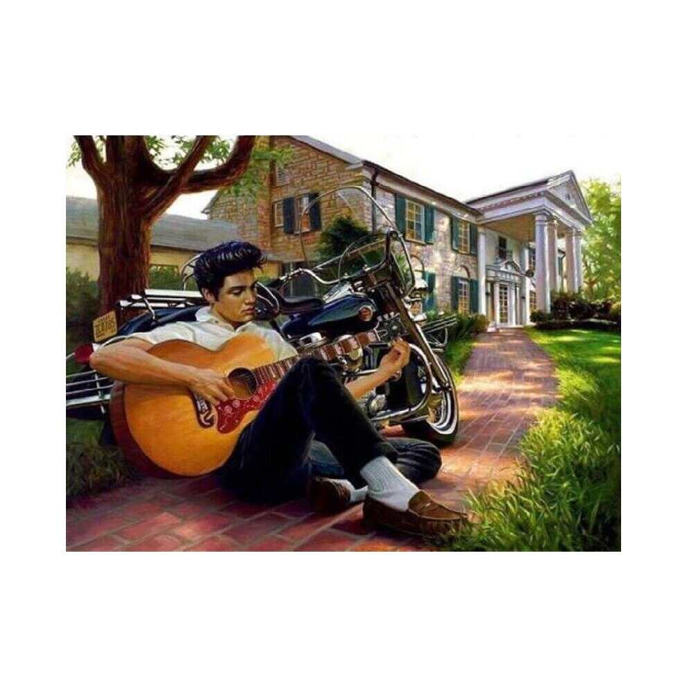 (Elvis Presley) Full Drill 5D Diamond Painting Embroidery Picture Art Cross Stitch DIY Kit