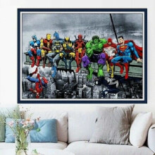 (Super Heroes) Full Drill 5D Diamond Painting Embroidery Picture Art Cross Stitch DIY Kit