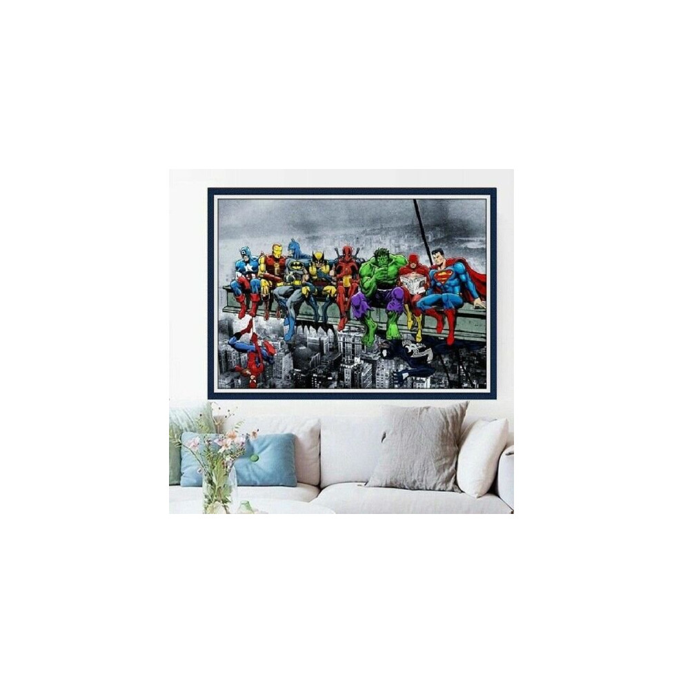 Srj Star (Super Heroes) Full Drill 5D Diamond Painting Embroidery Picture Art Cross Stitch Diy Kit