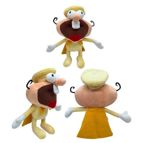 (C) Pizza Tower Peppino Pepperman Plush Toy Soft Dolls 1