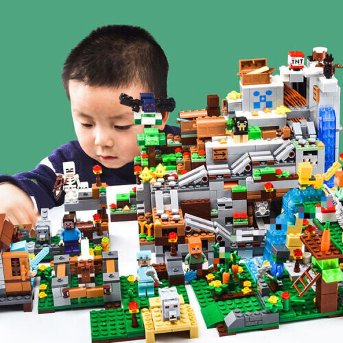 900pcs DIY Minecraft My World Series Figure Bricks Building Blocks 1