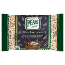 White Pearl Black Eye Beans 500g (Pack of 12)