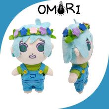 Basil Game Omori Jouet en peluche Poupée en peluche Décoration d'intérieur Figure Enfants Enfant 9in Cadeau