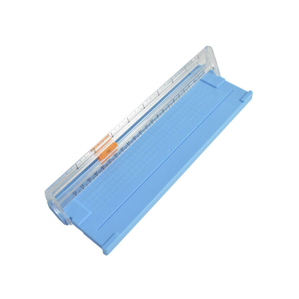 (  Blue) Precision Paper Trimmers Cutters Guillotine with Pull-out Ruler Cutting