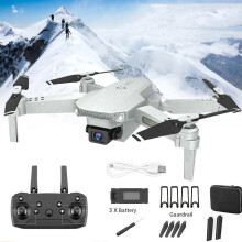 E88 RC Drones Pro 4K HD Camera GPS WIFI FPV Quadcopter Foldable + Bag