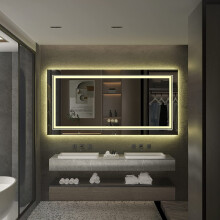 (Rectangle(1200x800mm)) LUVODI LED Bathroom Vanity Mirror Wall Mounted