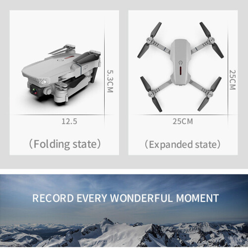 E88 Pro Mini Drone 4k Camera HD FPV Foldable Rc Quadcopter Aircrafts 1