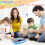 Toddler Tablet Early Learning Educational Toy Multi-Function Musical Touch Pad Activity Computer with Sound and Light for Kids 6
