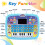 Toddler Tablet Early Learning Educational Toy Multi-Function Musical Touch Pad Activity Computer with Sound and Light for Kids 2