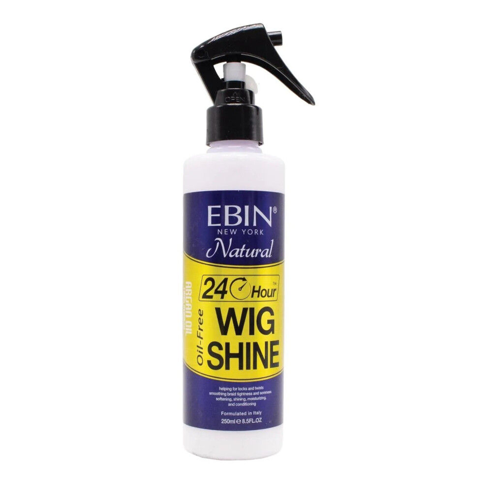 EBIN 24 HOUR ARGAN OIL WIG SHINE SPRAY - 8.5OZ/ 250ML 0.0 star rating