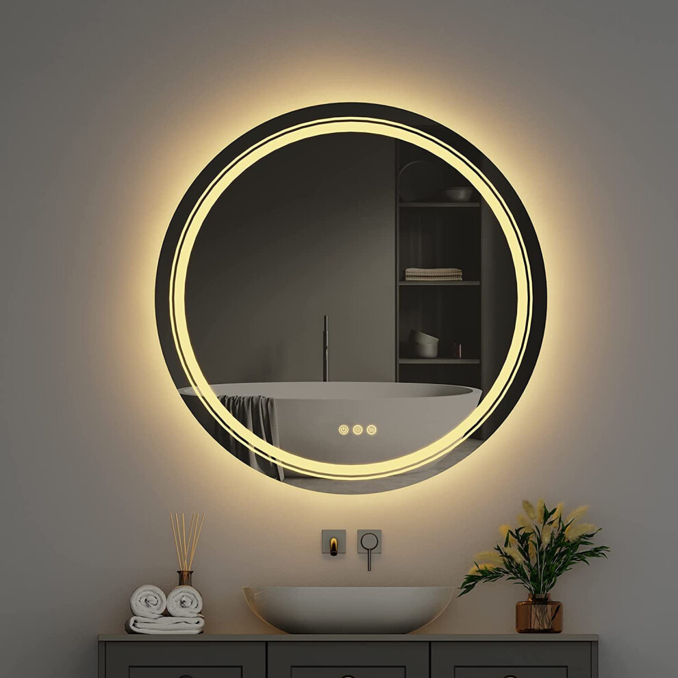 (800mm) LUVODI LED Bathroom Vanity Mirror Wall Mounted