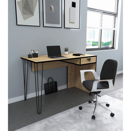 Emily Computer Desk with Drawer 1