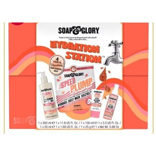 Soap & Glory Soap & Glory Hydration Station 4 Piece Skincare Gift Set