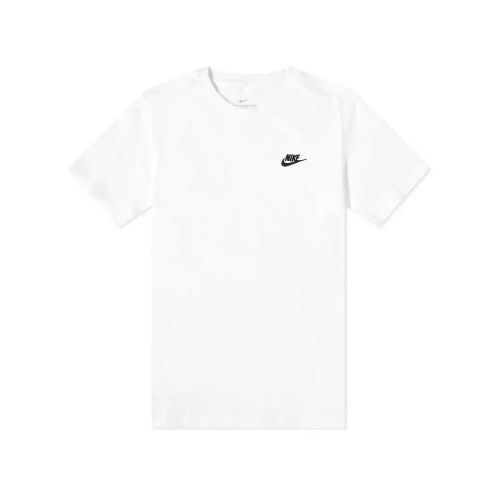 (Large) Nike Sportswear Club T-Shirt White