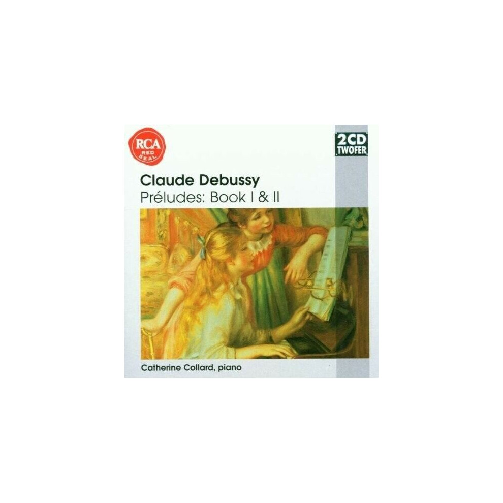 Claude Debussy  Debussy Preludes Books 12 CD-image-OPC-PBFWC9F-NEW