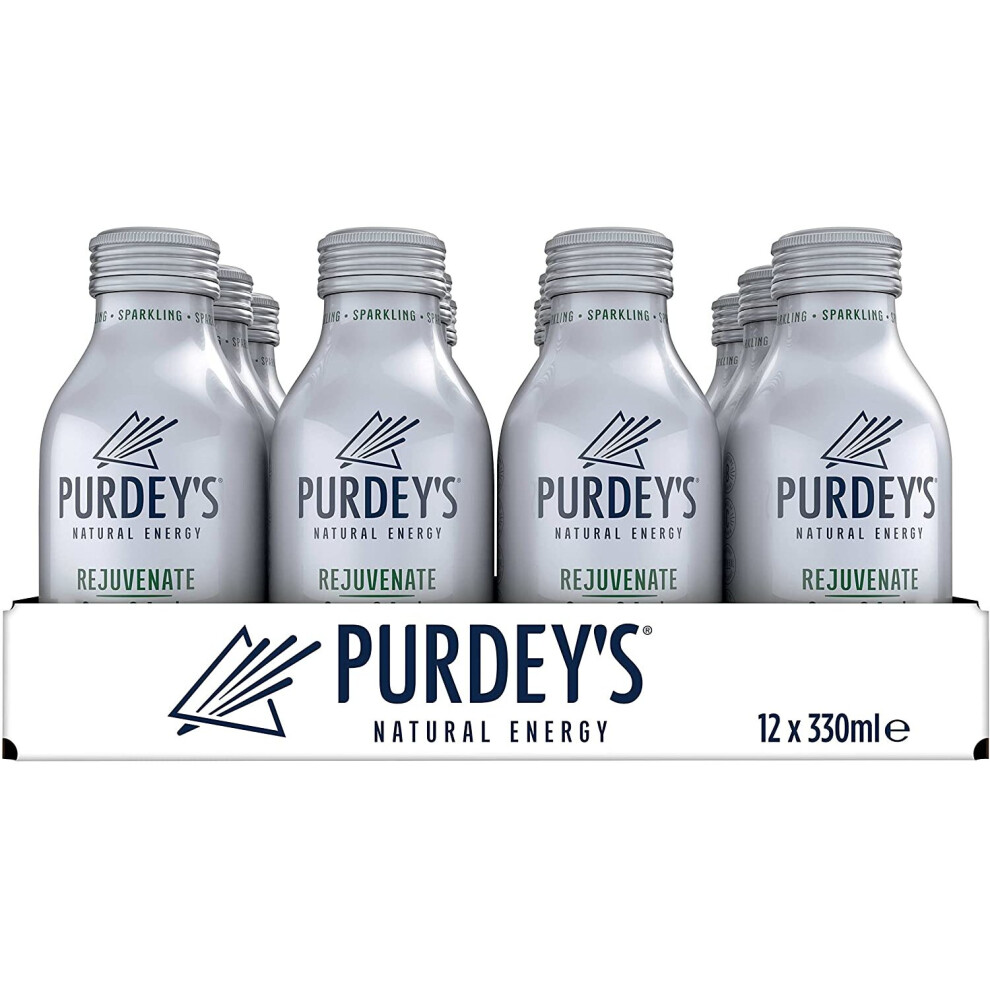 Purdey,s Rejuvenate Natural Energy Drink, 12 x 330 ml Bottles