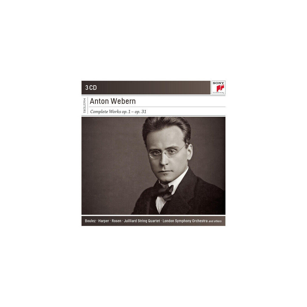 Anton Webern  Anton Webern Complete Works Op. 1 - Op. 31 CD 3 discs (2013)-image-OPC-PBFVW7T-NEW