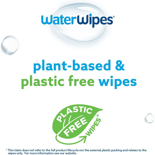 WaterWipes Original Plastic Free Baby Wipes, 720 Count (12 packs) 1