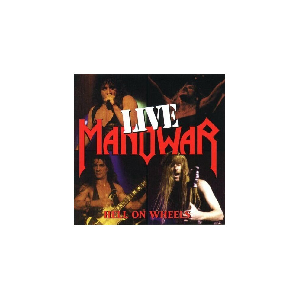 Cd Manowar Hell On Wheels Live - Germany