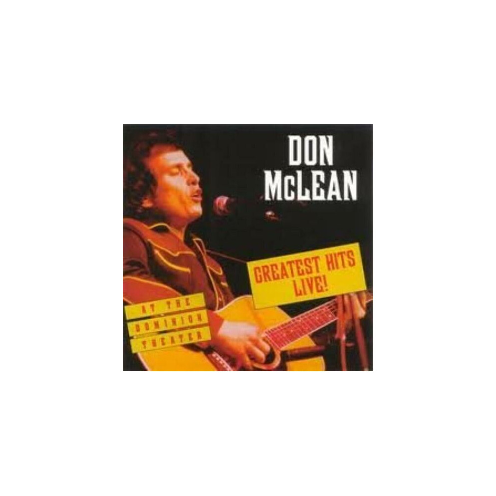 Cd Mclean Don Greatest Hits Live