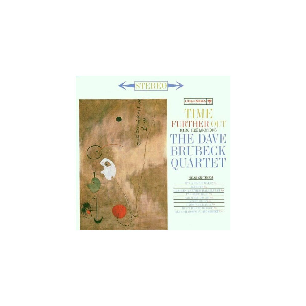 Cd Dave Brubeck Quartet Time Further Out
