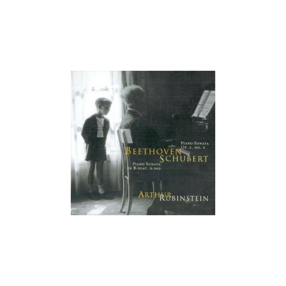 Cd Arthur Rubinstein Beethovenschubert Sonatas