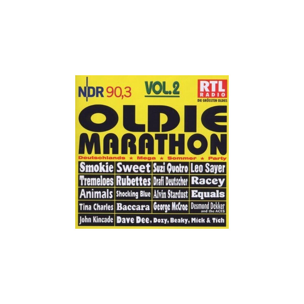 Cd Various Oldie Marathon Vol.2