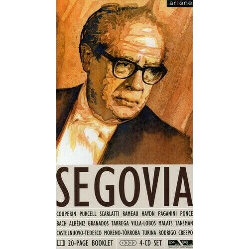Andres Segovia Plays [4cd Longbox] CD 4 discs (2004)