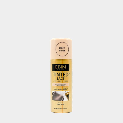 EBIN TINTED LACE AEROSOL SPRAY - LIGHT BEIGE