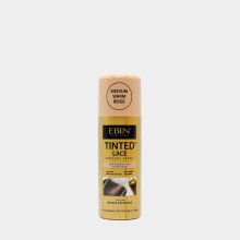 EBIN NEW YORK Tinted Lace Spray - Medium Warm Beige 2.7oz/ 80ml, Sneldrogend, Waterdicht, Geen Resten