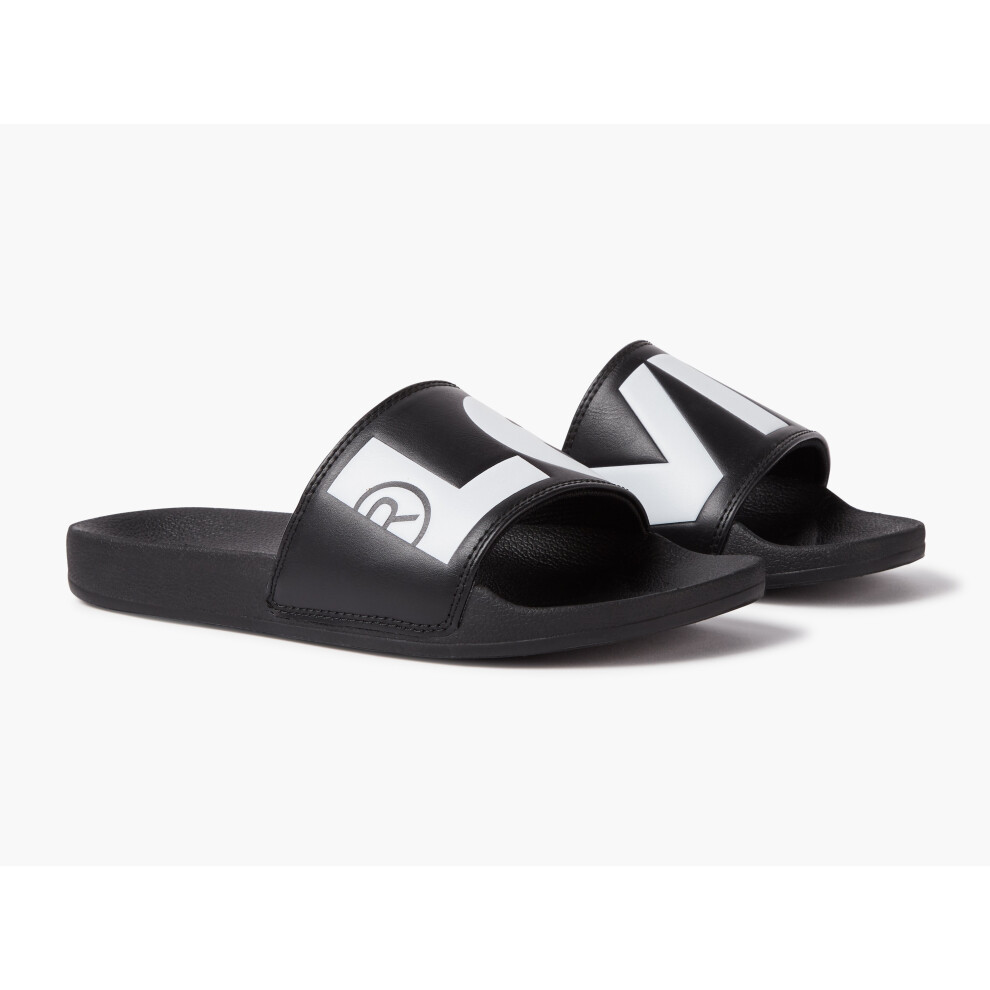 (7.5) Levis Womens Sliders ~ June L Black