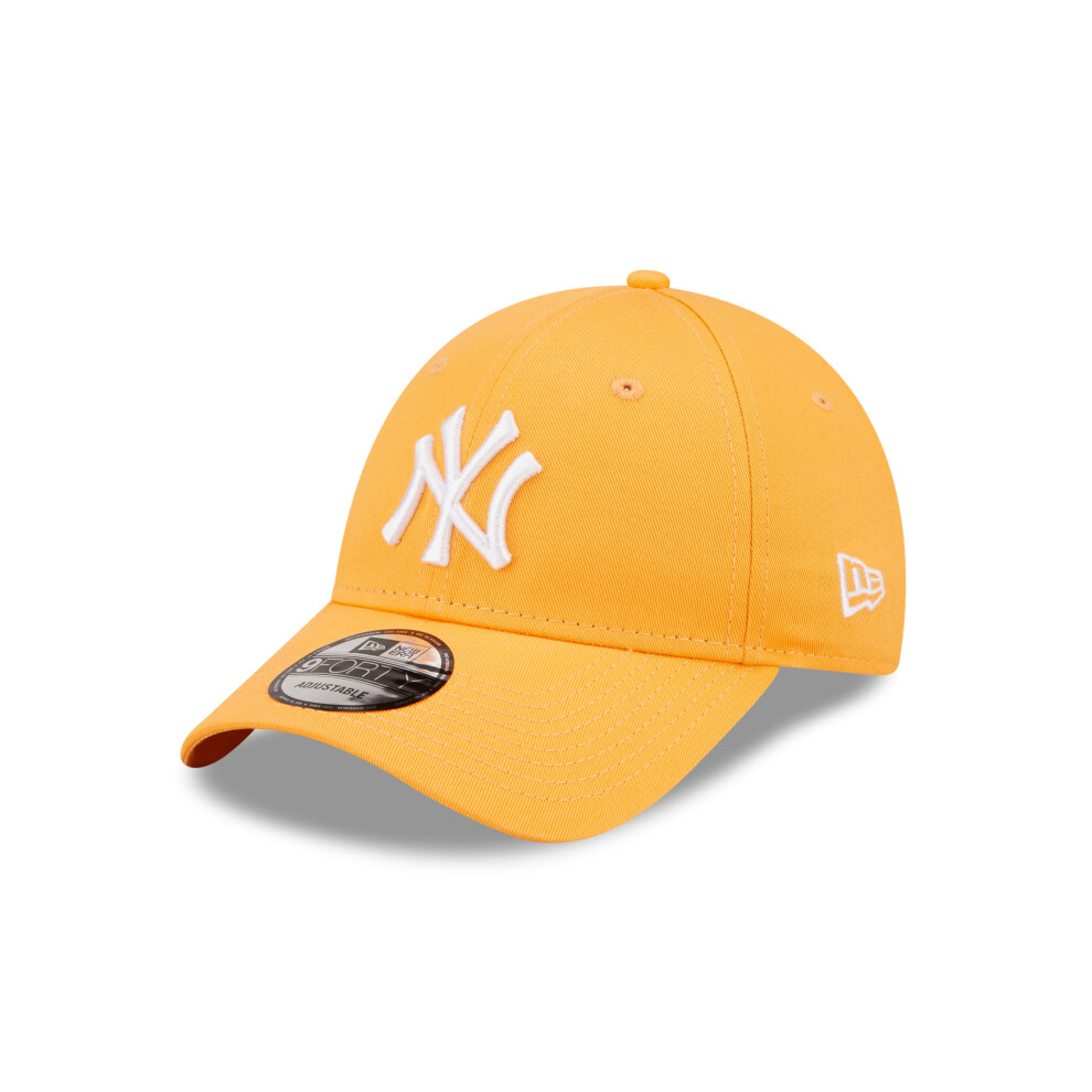 New Era Mens 9Forty League Essential Cap ~ New York Yankees Orange