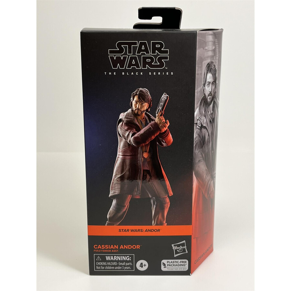 Hasbro Cassian Andor Star Wars Andor The Series 6 Inch Figure Ff527 Black