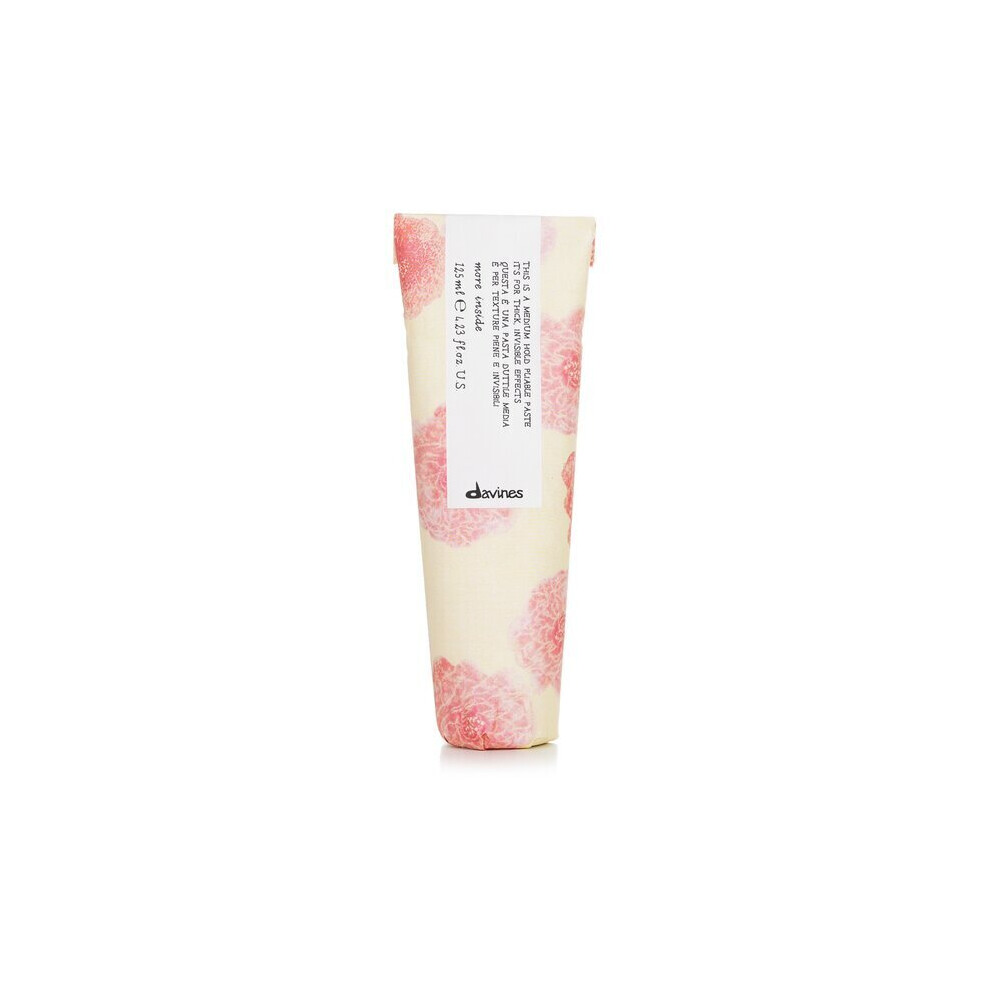 Davines More Inside This Is A Medium Hold Pliable Paste (For Thick, Invisible Effects) 125Ml/4.22Oz