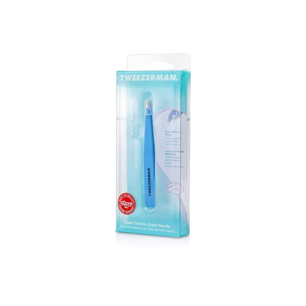 Tweezerman Slant Tweezer - Blue Jewel