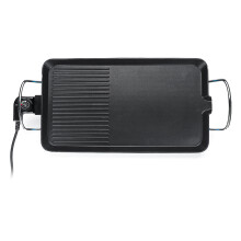 Electric Grill Machine Household Barbecue Pan Tray Smokeless Non-stick for Kitchen