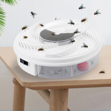 Electric Full-automatic Fly Trap Device Insect Catcher Low Noise Rotating Pest Repellent Mosquito Dispeller