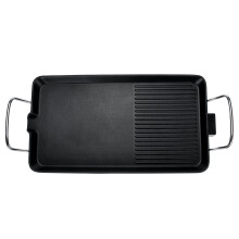 Electric Grill Pan Smokeless Non-Stick Rapid Heating for Kitchen US Plug
