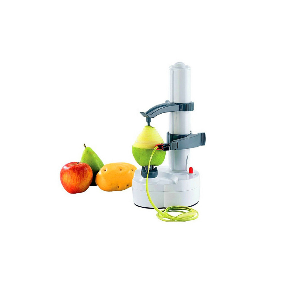 Electric Auto Rotating Potato Peeler Pear Apple Fruit Vegetable Cutter Slicer Kitchen Utensil