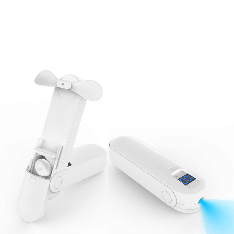 Tws Handheld Fan Wireless Bluetooth5.0 Headphones Headset In-Ear Hifi Stereo Sound Ip67 6900066941276