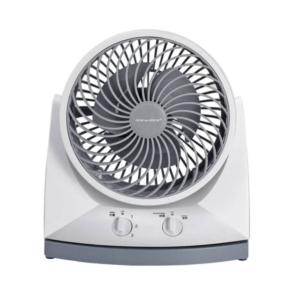 GENE CFS-14B Energy Saving 9-inch Quiet 3 Speed 220V Fan Whole Room Air Circulator Fan