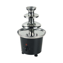 HCS CF-11 Stainless Steel Chocolate Fountain Machine with Three Layers 220V 85W Waterfall Blender